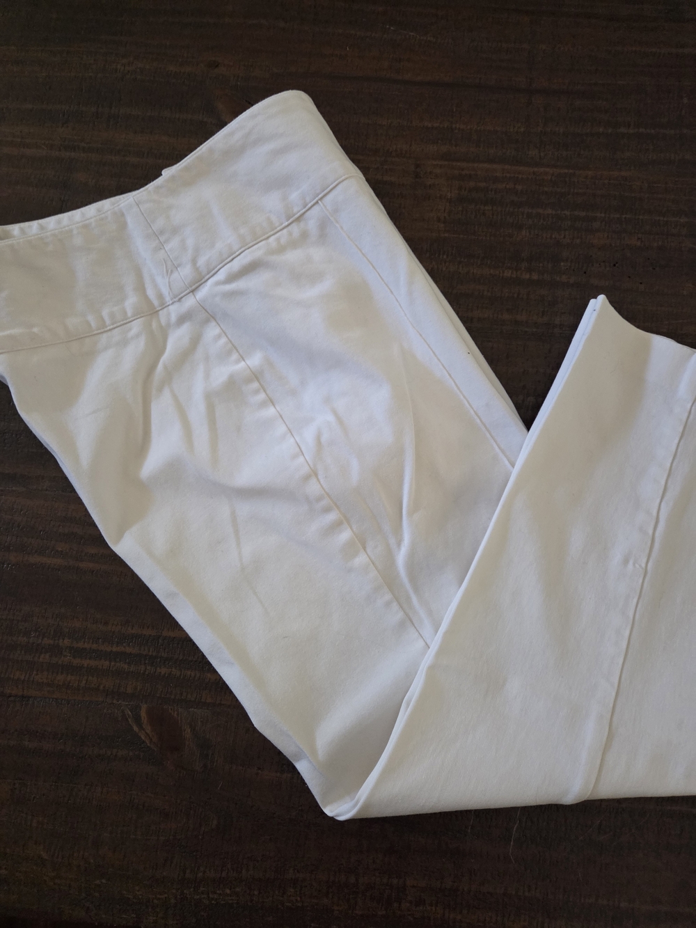 INC International Concepts Cream Women's Trousers